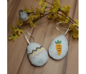 ITH Stickdatei - Osterbaum Anhänger